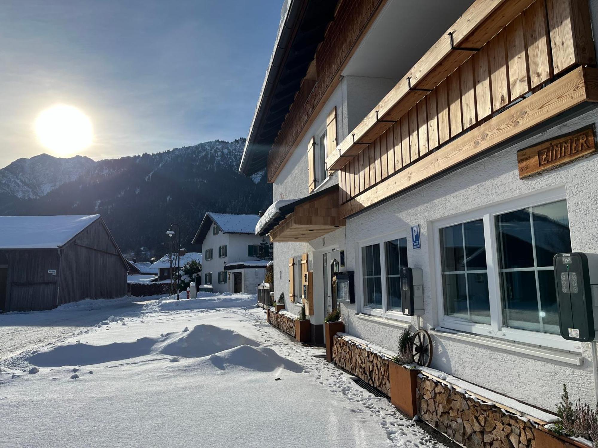 Hotel-Garni Kalkbrennerhof Пфронтен Екстериор снимка